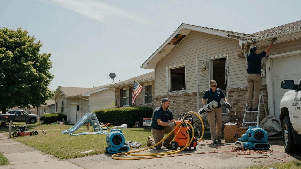 Water Damage Restoration in Columbus, WI near me